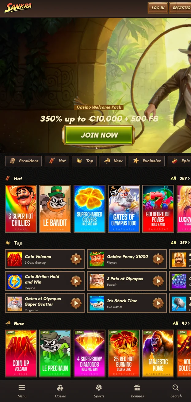 Sankra Casino App